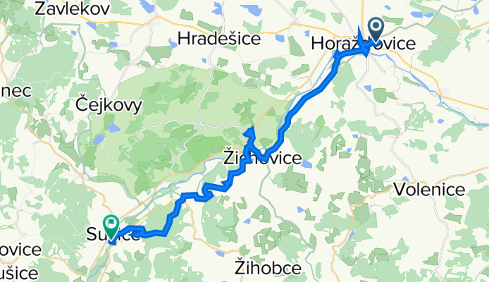 2012_08 Horažďovice_Sušice pěšky