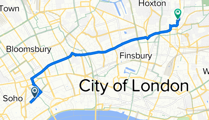 99–106 Long Acre, London to 35 A10, London