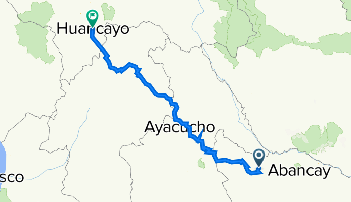 De Contorno Laguna 22 a Avenida Real 481, Huancayo