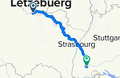 Route in der Bikemap App öffnen