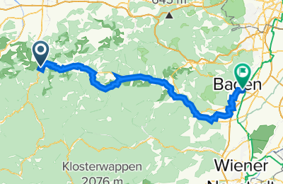 Route in der Bikemap App öffnen