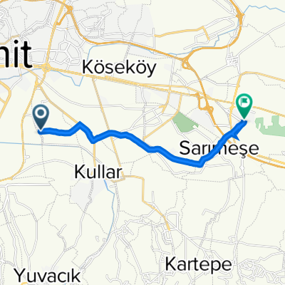 Çakır Sokak 4 to 100. Yıl Caddesi 9