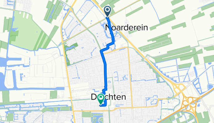 Folgeralaan, Drachten naar Pier Panderstraat 24, Drachten