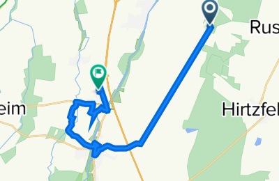 Route in der Bikemap App öffnen