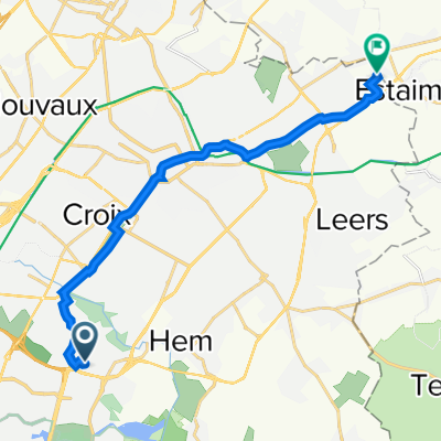 200bis Rue de la Recherche, Villeneuve-d'Ascq à 976 Rue du Gauquier, Wattrelos