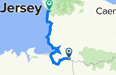Route in der Bikemap App öffnen