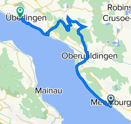 Meersburg Hafen Überlingen Hafen Radroute 🚲 Bikemap