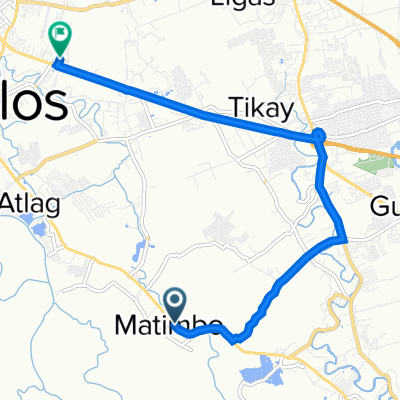 Route to Robinson's Place Driveway, Malolos City