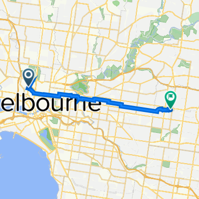 Box Hill Melbourne Map Cycling Routes In Box Hill - 🚲 Bikemap