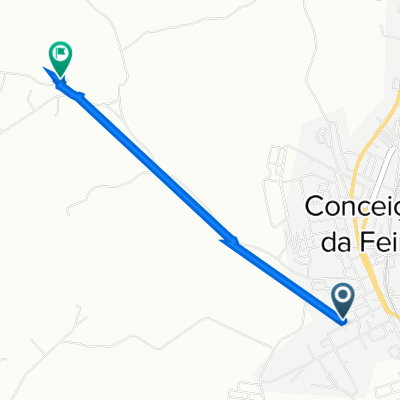 De Rua D 110 a Estrada sem nome