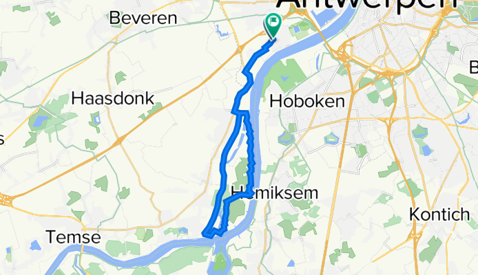 Boomgaardstraat 25, Zwijndrecht naar Pastoor Coplaan 180, Zwijndrecht