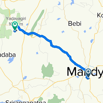 4th Cross Road to MJ5X+X67, Melukote