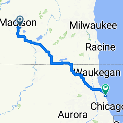 ROAM Madison to Chicago Alt 1