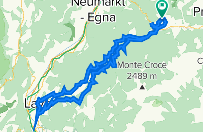 Route in der Bikemap App öffnen