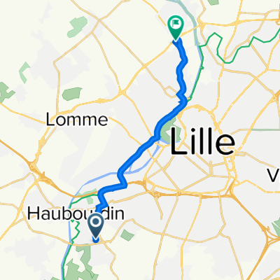 39 Rue d'Haubourdin, Emmerin à 123 Allée de l'Écopark, Wambrechies