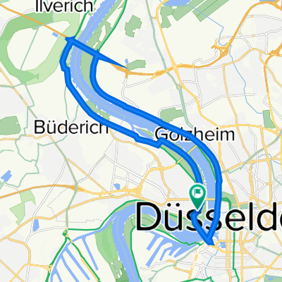 Große Brückenrunde Düsseldorf