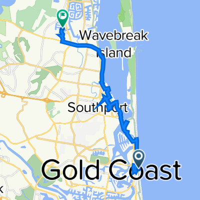 28–42 The Esplanade, Surfers Paradise to 18 East Quay Dr, Biggera Waters