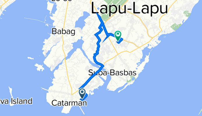 Cordova-Roro Port Road to 7XJG+X9Q, Lapu-Lapu City