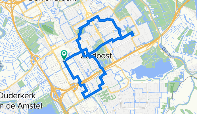 Stad van de Toekomst - fietsroute