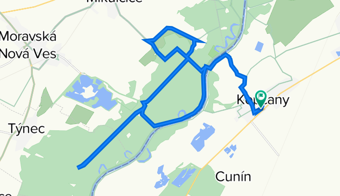 Kopčany - Mikulčice-Lužný Les