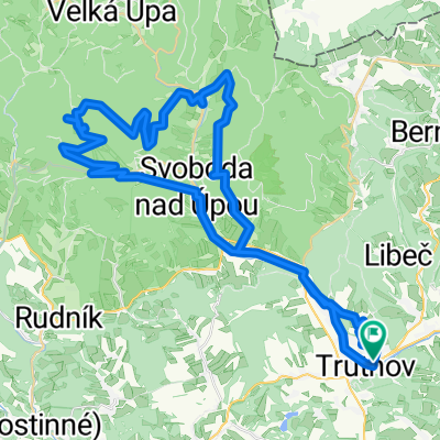 Okruh přes Černou Horu,Horní Maršov a Antonínovo údolí