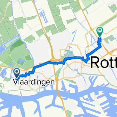 Dr. Wiardi Beckmansingel 3, Vlaardingen to Plassingel 7, Rotterdam