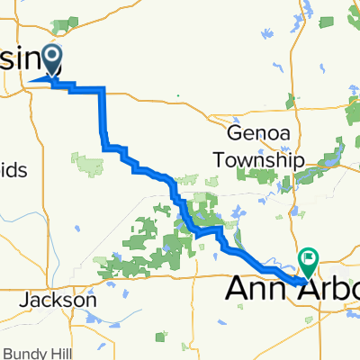 1880–1886 Kinawa Dr, Okemos to 2215 Fuller Rd, Ann Arbor