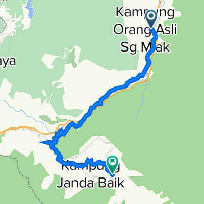 Kampung Temiang,Lebuhraya Karak, Bentong to Jalan Sumsum Hilir, Bentong