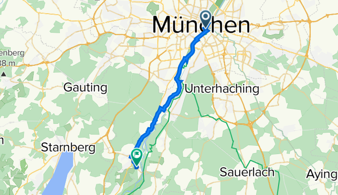 Isartorplatz, Munich to Kloster Schäftlarn 1, Schäftlarn