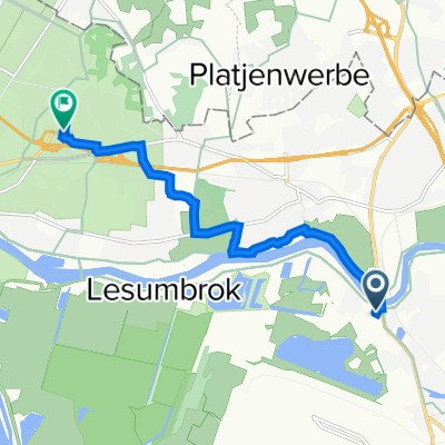 Dunger Straße, Bremen nach Schlebuschstraße 37, Bremen