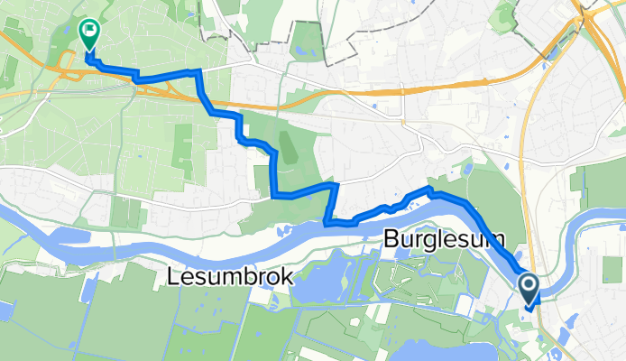 Dunger Straße, Bremen nach Schlebuschstraße 37, Bremen