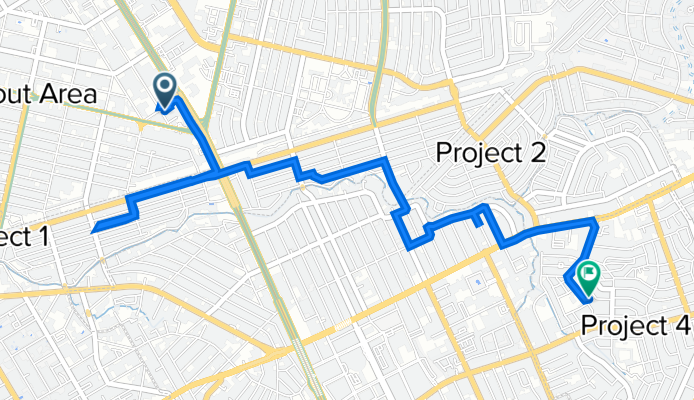 GMA Network Drive, Quezon City to 79 Malvar St, Quezon City
