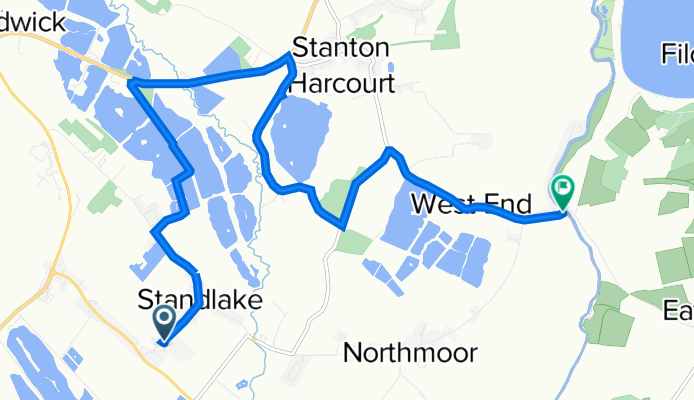 Standlake route