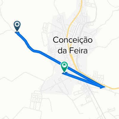 De Estrada para Candeal a Rua D 155