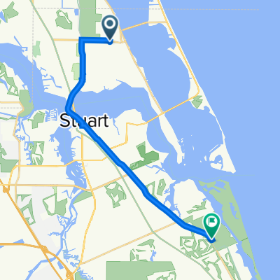 1300 NE Jensen Beach Blvd, Jensen Beach to 6101 SE Dixie Hwy, Stuart
