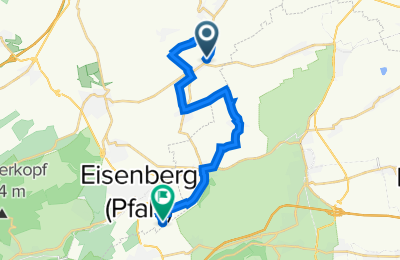 Route in der Bikemap App öffnen