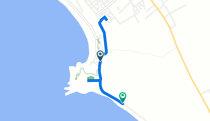 De Avenida Chorrillos 519, Barranca a Vía sin nombre