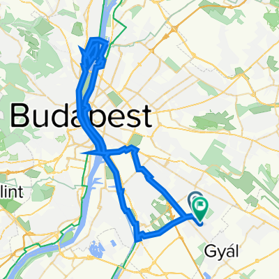 Podhorszky utca 17a., Budapest XVIII. kerület to Podhorszky utca 64b., Pestimre