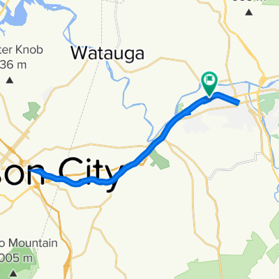 732–762 W Elk Ave, Elizabethton to 732–762 W Elk Ave, Elizabethton