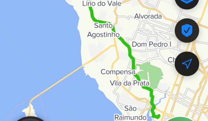 Photo 2 de l’itinéraire Bikemap « Rua Santa Quitéria, 578, Manaus a Rua Santa Quitéria, 151, Manaus »