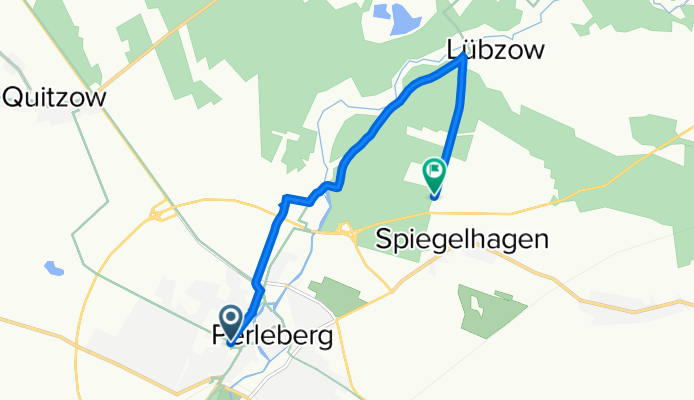 Route von Grahlstraße 37, Perleberg