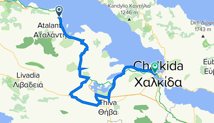 EV11 Skopje-Athen Etappe 8