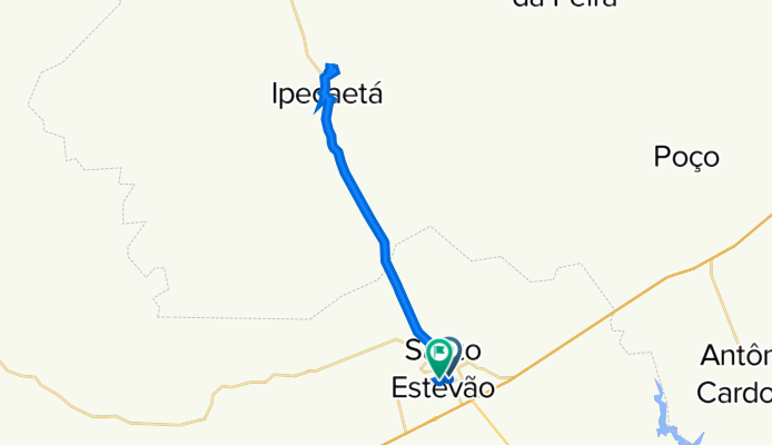 Ipecaetá x santo Estevão