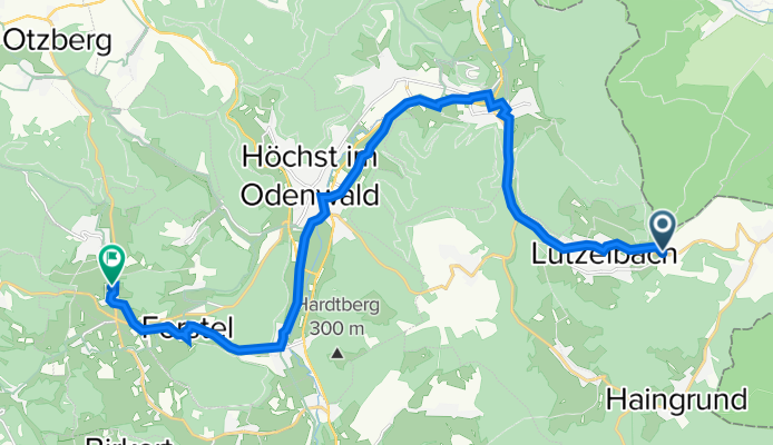 L3259, Lützelbach nach Sonnenberg 11, Höchst im Odenwald
