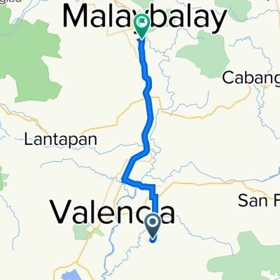 Route to Sayre Highway, Malaybalay City