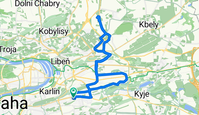  Žižkov-Letňany (do práce a zpět)