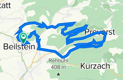 Route in der Bikemap App öffnen