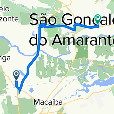 De Rua São Geraldo 51 a Avenida Boanerges Mendes da Silva 126