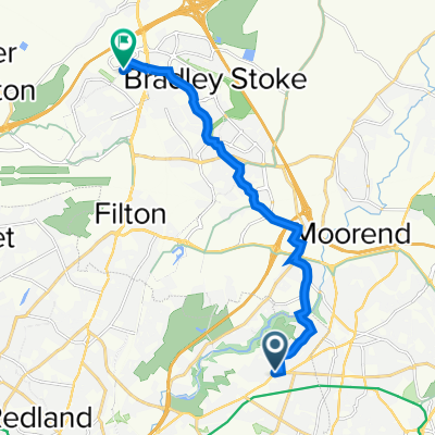 775 Fishponds Road, Bristol to 700 Waterside Dr, Bristol