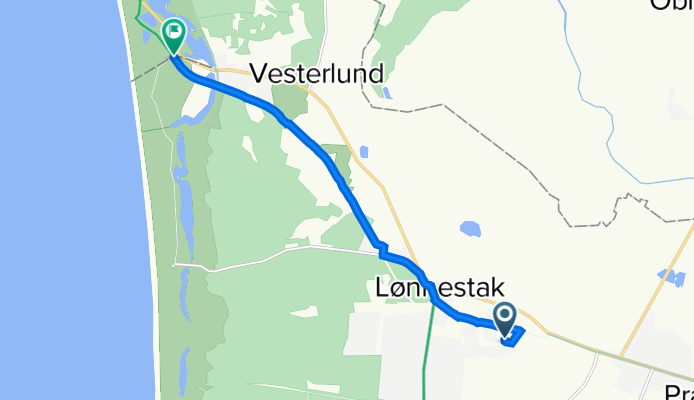 Vestervang 17, Nørre Nebel nach Vesterhavsvej, Nørre Nebel